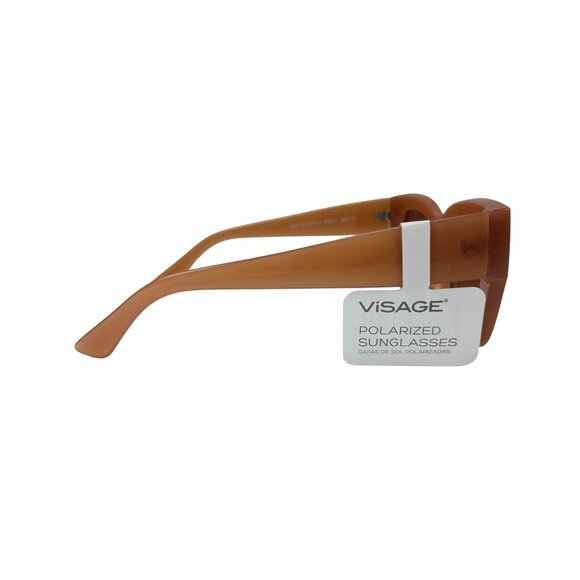 Visage Polarized Sunglasses Women's Orange Sunglasses (New) - Picture 4 of 9